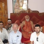 Gaurav Tekriwal with Shankaracharya