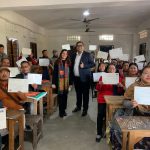 Vedic Maths Forum India CEO, Gaurav Tekriwal at Manipur for Vedic Maths Teaching Event